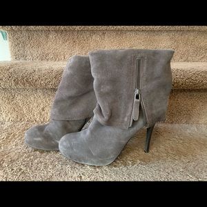 Steve Madden Suede High Heel Booties